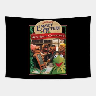 Funny Emmet Otters Jug Band Christmas Vintage Tapestry