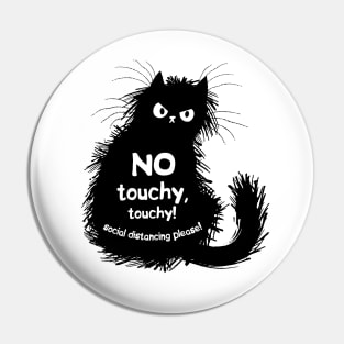 Offended cat Pin