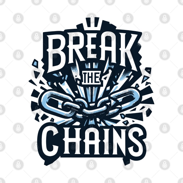 Break the Chains, mental health awareness by Yonbdl