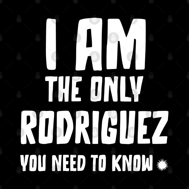 Ultimate Rodriguez Statement by RJS Inspirational Apparel