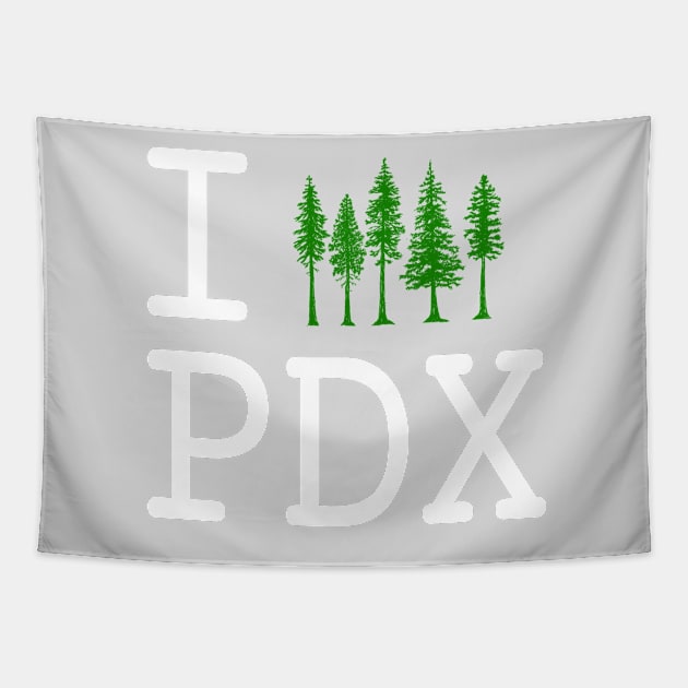 I (tree) PDX Tapestry by Boogiebus