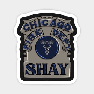 Leslie Shay | Chicago Fire Badge Magnet