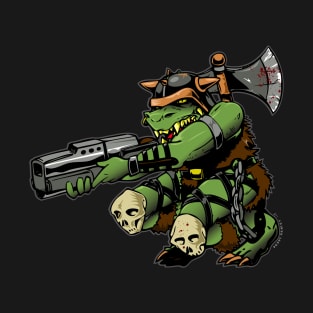 Reptile Warrior    -dark tees T-Shirt