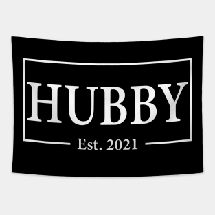 Wedding Anniversary Hubby 2021 Tapestry