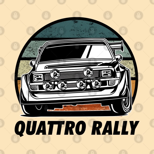 Quattro Rally Car by mirailecs