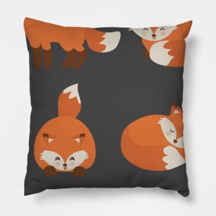 Four Fox Sake Pillow