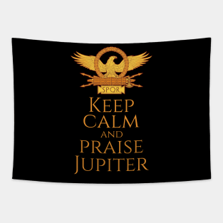 God Jupiter Roman Eagle Aquila Mythology SPQR Religion Tapestry