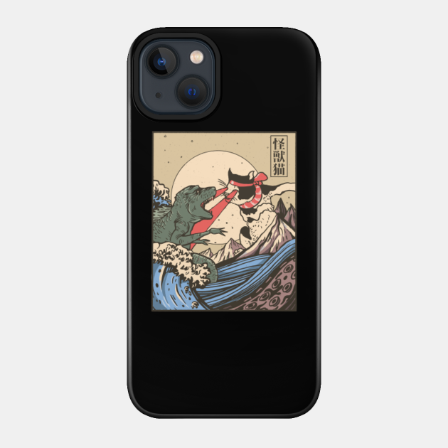 Monster V Cat - Kaiju - Phone Case