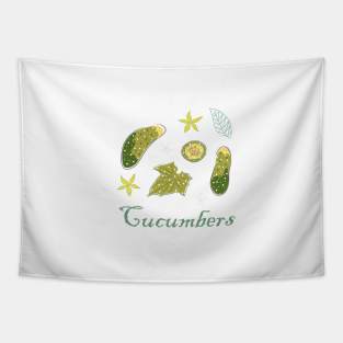 Cucumbers Tapestry