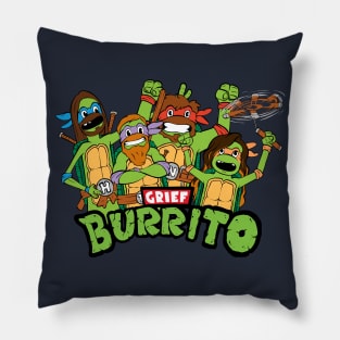 Burrito Turtle Power! Pillow