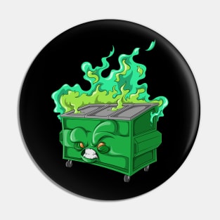 Dumpster Fire Pin