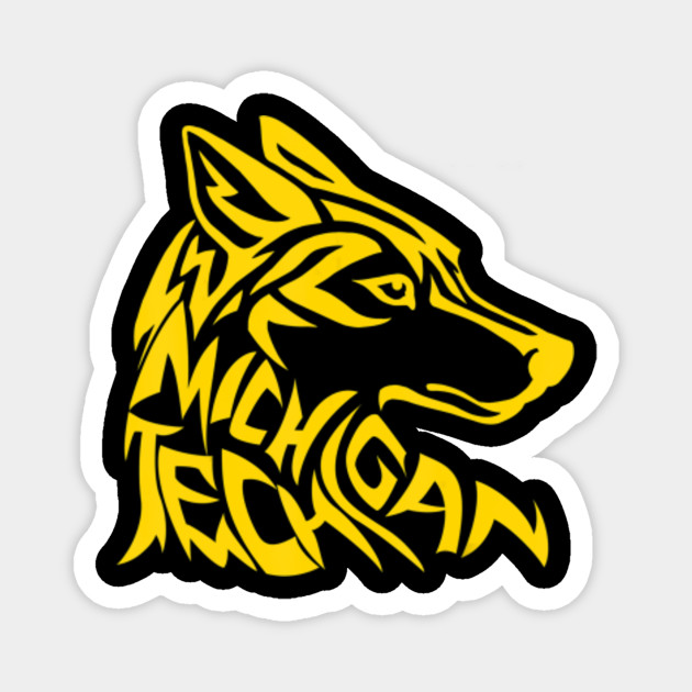 Michigan Tech Huskies Inside The Mascot Husky Michigan Tech Huskies Inside The Mascot Magnet Teepublic