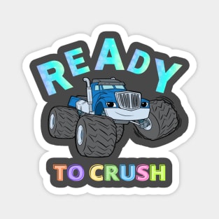 ready to crush kindergarten pre school boy girl Magnet