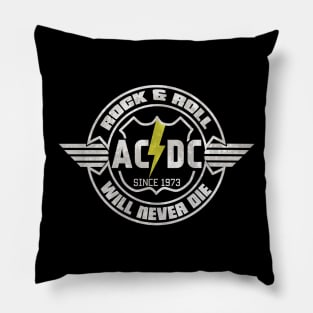 Acdc vintage Pillow