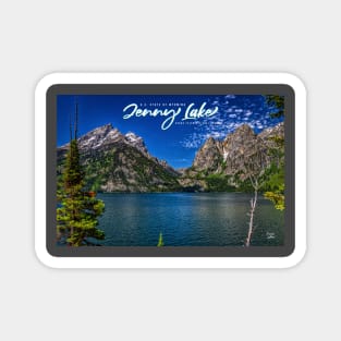 Jenny Lake Grand Teton National Park Magnet