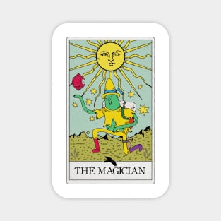 Magic Man Tarot Card - Adventure Time Magnet