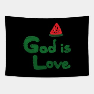 god is love Tapestry