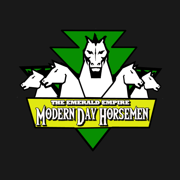 Emerald Empire - Modern Day Horsemen Throwback by Cult Classic Clothing 