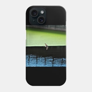 Swallow Flying Across Lake Bird Wildlife Spring Phone Case