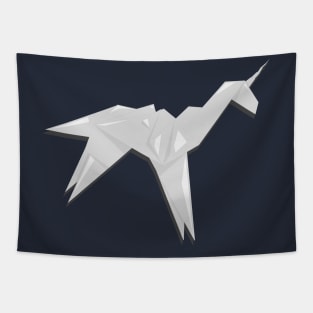 Blade Runner Origami Unicorn Tapestry