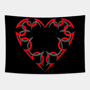 Tribal Heart Tapestry