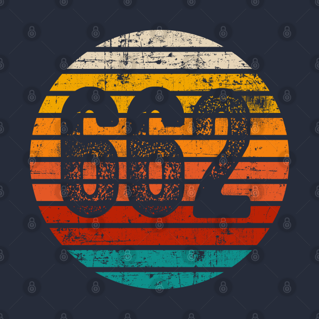 Distressed Vintage Sunset 662 Area Code 662 Area Code TShirt