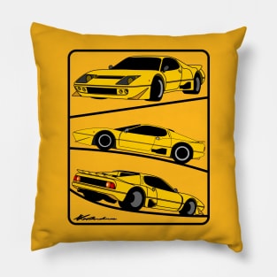 Ferrari GT4 Pillow