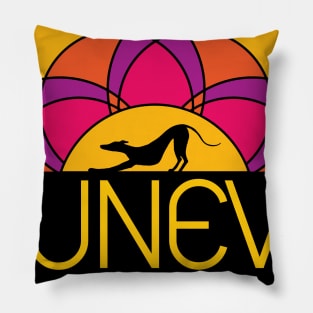 JUNEVE YOGA logo (for DARK shirts) Pillow