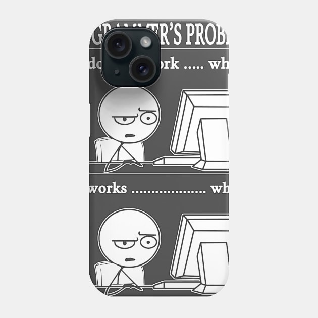 Programmer Coder Software Developer Fun Quote Design Phone Case by PlimPlom