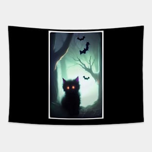 Haloween - Kitty Tapestry