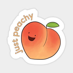 Just Peachy Magnet