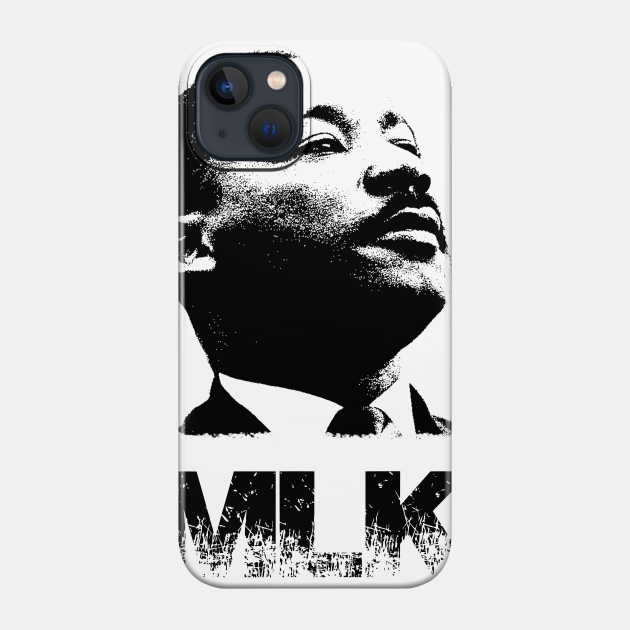 Martin Luther King Portrait - Martin Luther King - Phone Case