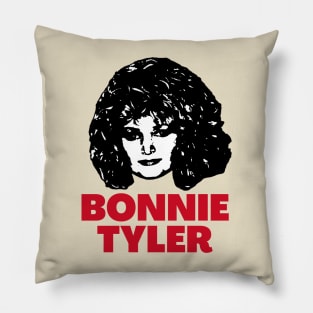 Bonnie tyler -> 70s retro Pillow