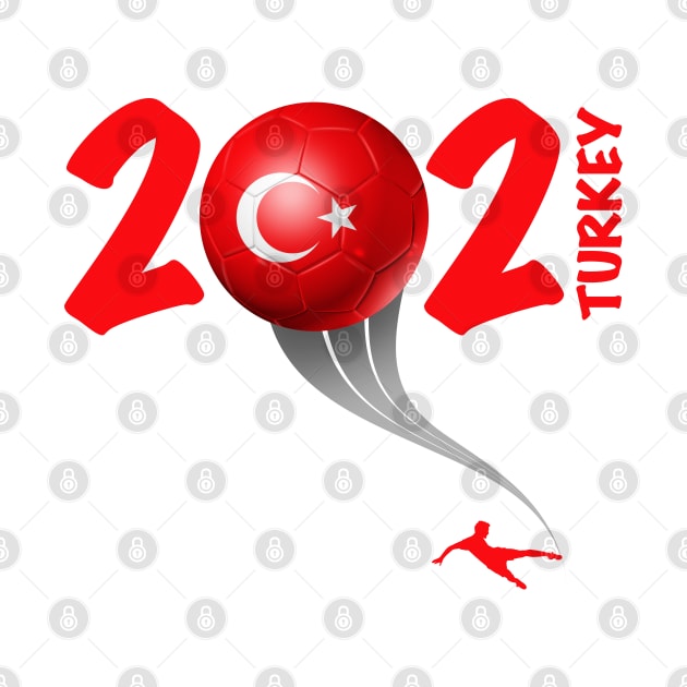 Turkey Euro Soccer 2021 by DesignOfNations