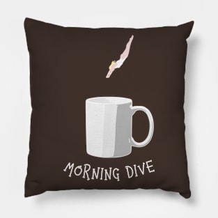 Morning dive Pillow