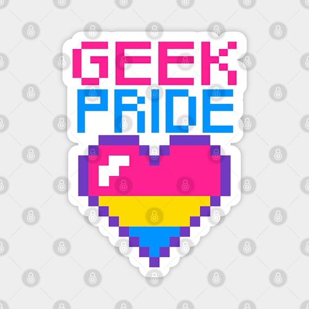 Geek Pride - PanSexual Pride Magnet by stateements