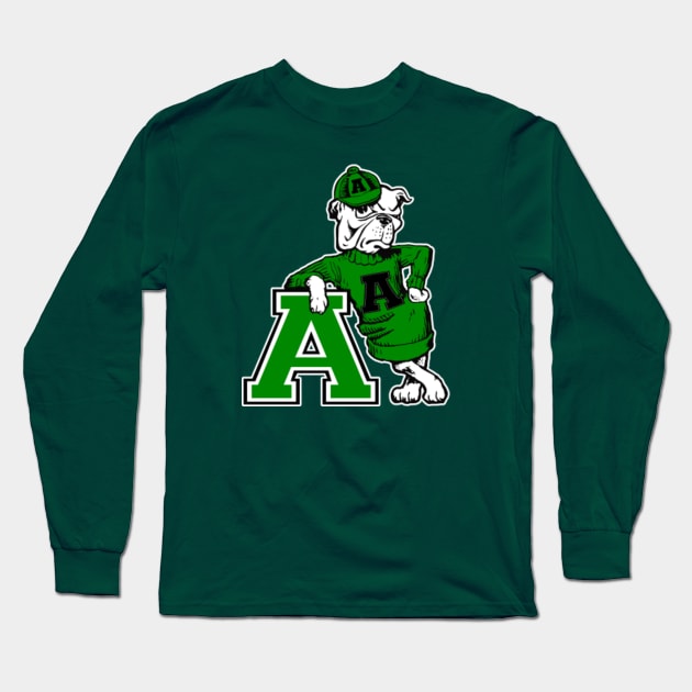 Albuquerque High School Vintage Looking Bulldog Mascot T-Shirt