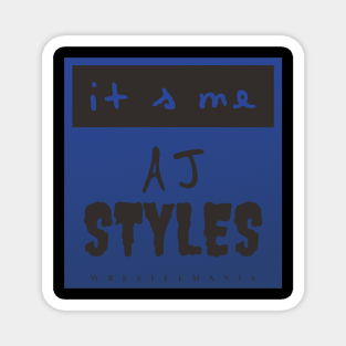 AJ STYLES Magnet