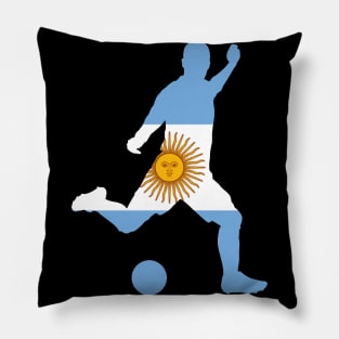 Argentina Football Pillow