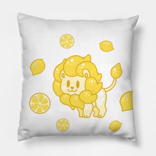 Lemon Lion Pillow