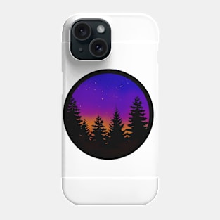 forest glow Phone Case