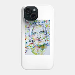 TIMOTHY LEARY watercolor portrait .2 Phone Case