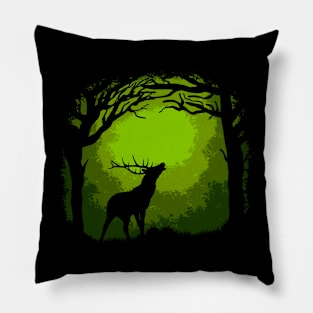 Forest Deer Pillow