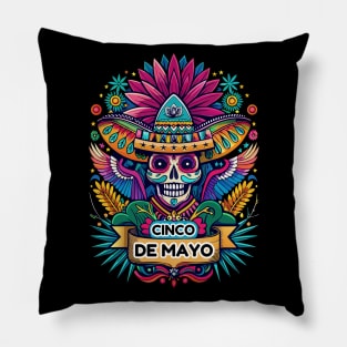 Cinco De Mayo Fiesta - Mexican holiday Gift Pillow