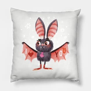 I love you Bat Pillow