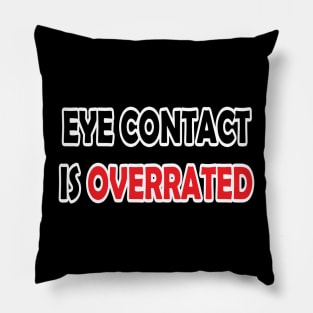 Eye Contact Pillow