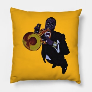 Louis Armstrong Pillow