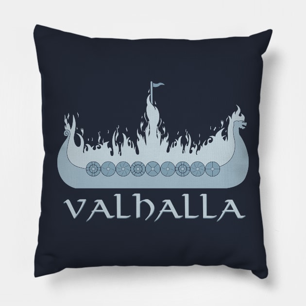 The Viking Funeral Pillow by MedievalSteward