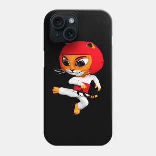 The Taekwondo Tiger Phone Case