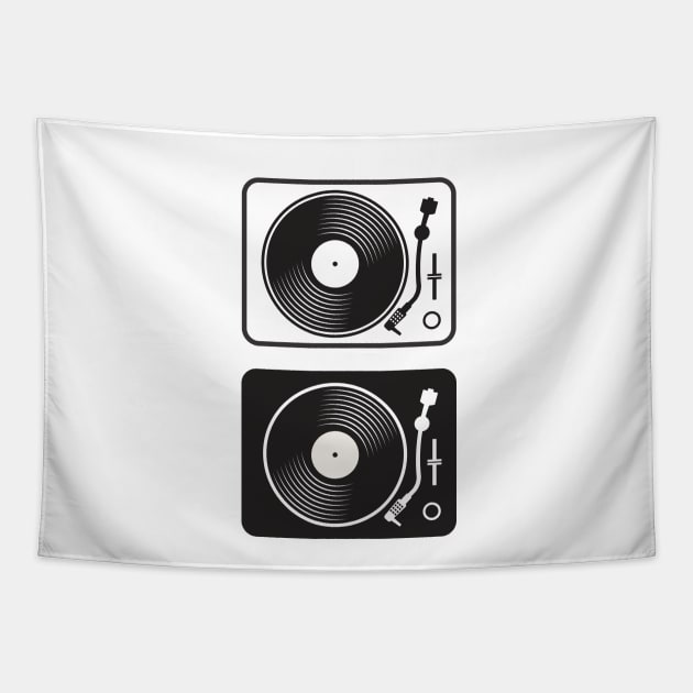 Vinyl DJ Tapestry by TambuStore
